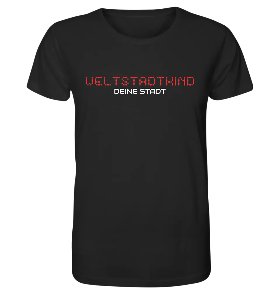 Weltstadtkind - Organic Shirt personalisierbar