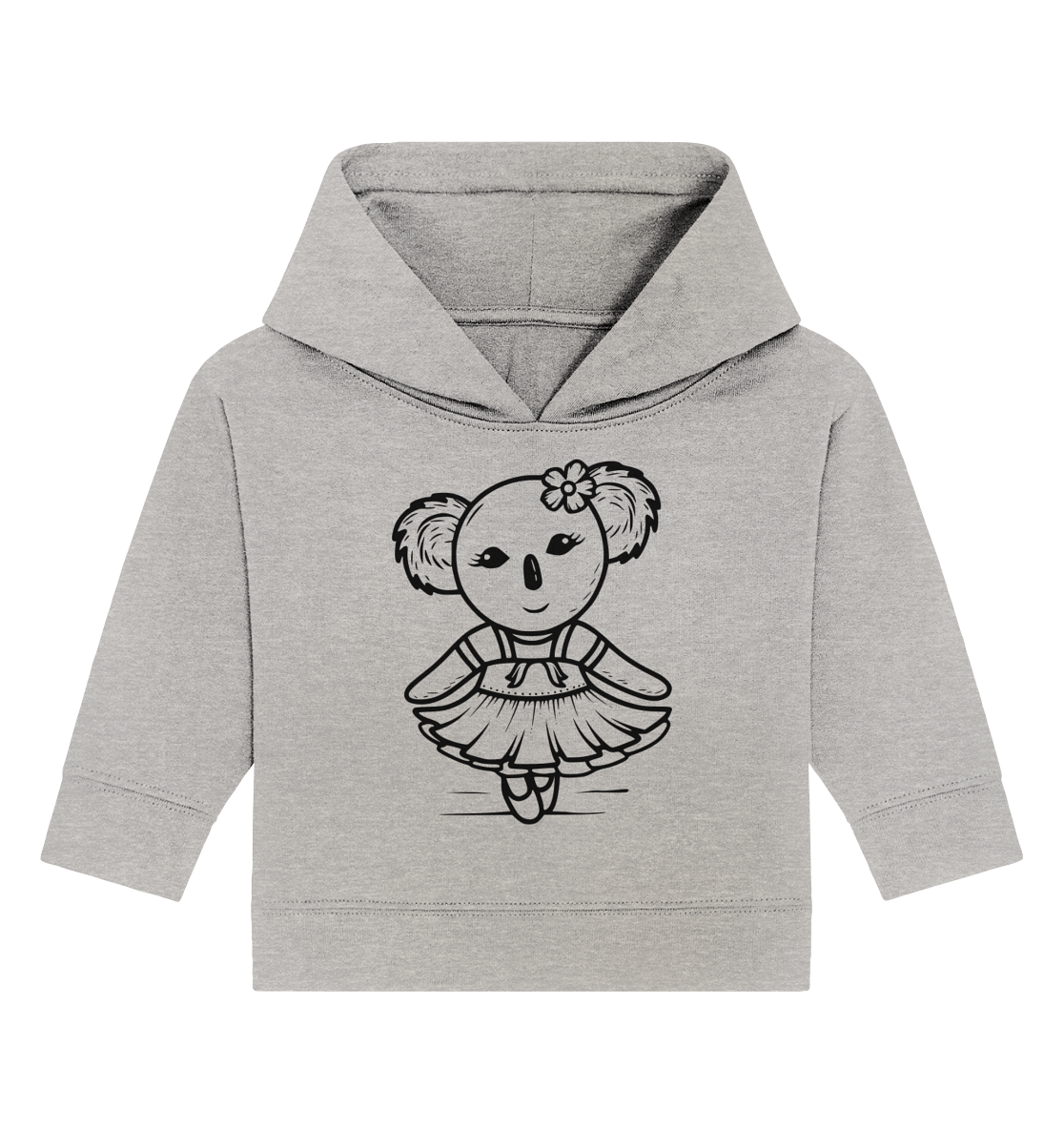 Koala Girl - Baby Organic Hoodie