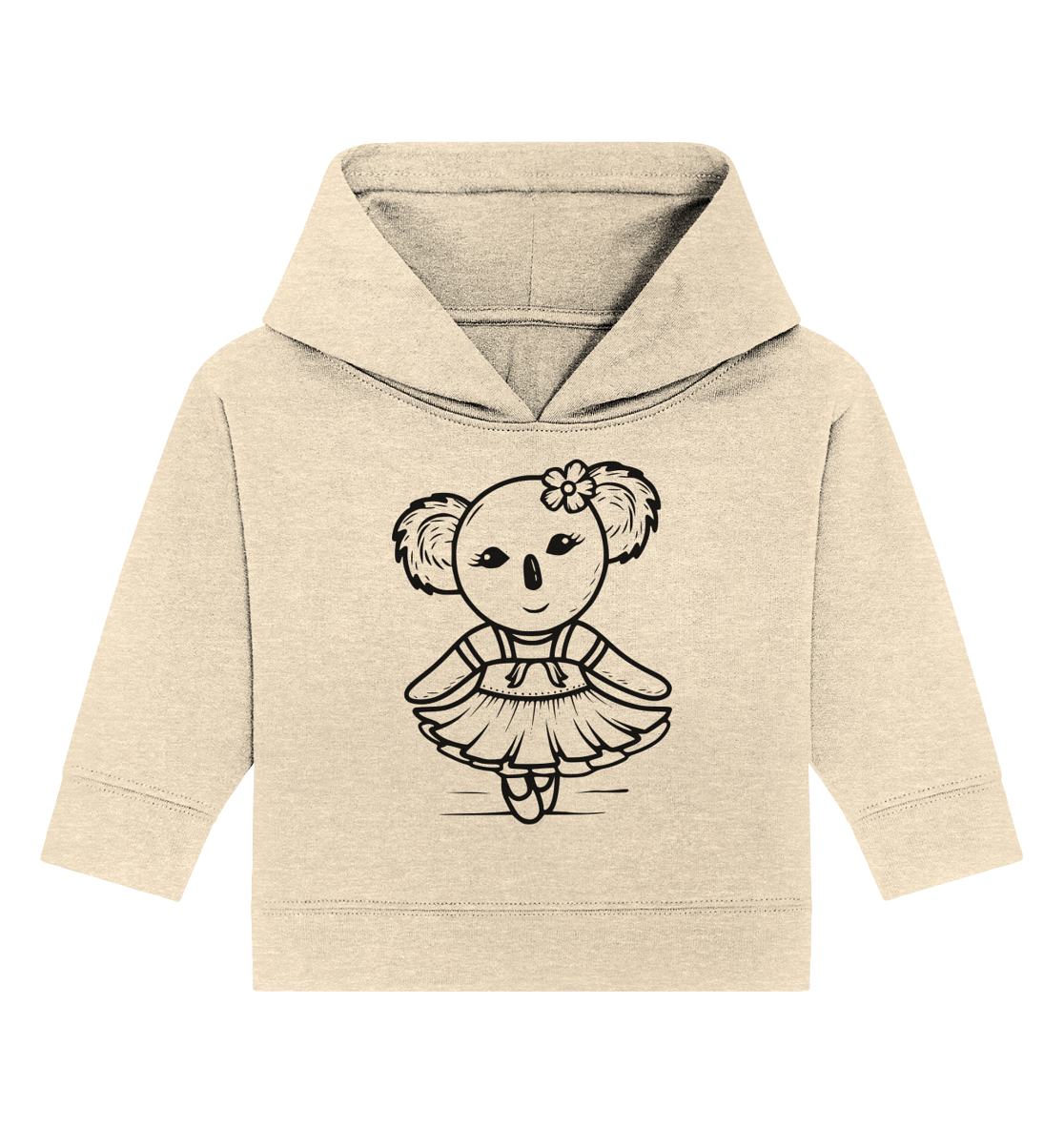 Koala Girl - Baby Organic Hoodie