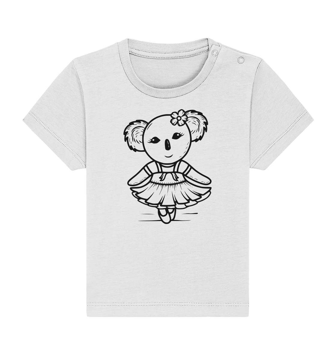 Koala Girl - Baby Organic Shirt