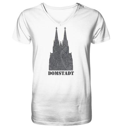 Domstadt - Mens Organic V-Neck Shirt