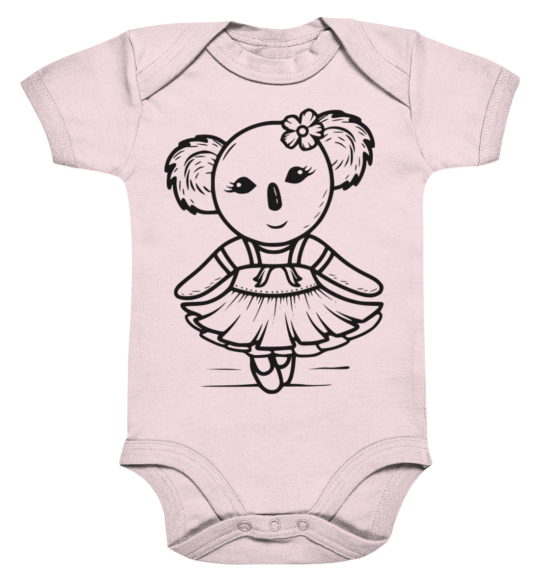 Koala Girl - Organic Baby Bodysuite